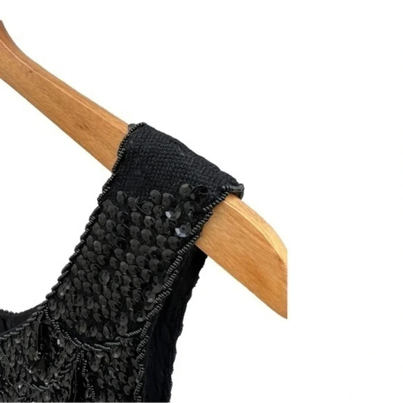 Vintage Gia Nimmo Designs for Joyce Wool Sleeveless Sequined Sweater‎ Size 10 - Picture 5 of 11